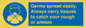 MP7593: Germs spread easily. Always carry tissues to catch your cough or sneeze