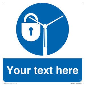 MP7597: Custom mandatory lock rotor blades