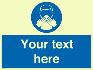 MP7600: Custom mandatory use a tissue