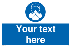 MP7600: Custom mandatory use a tissue