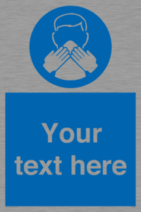 MP7600: Custom mandatory use a tissue