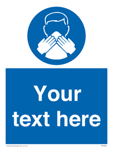 MP7600: Custom mandatory use a tissue