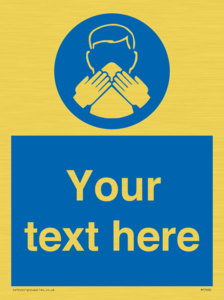 MP7600: Custom mandatory use a tissue