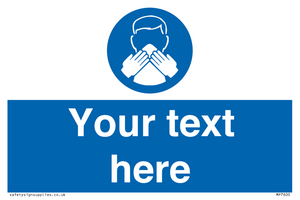 MP7600: Custom mandatory use a tissue