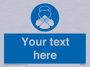 MP7600: Custom mandatory use a tissue