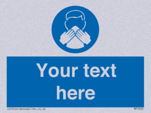 MP7600: Custom mandatory use a tissue