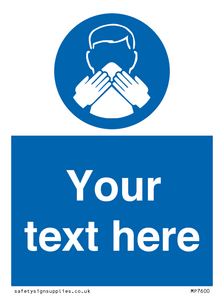 MP7600: Custom mandatory use a tissue