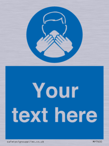 MP7600: Custom mandatory use a tissue