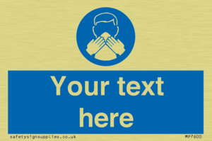 MP7600: Custom mandatory use a tissue