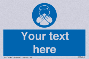 MP7600: Custom mandatory use a tissue