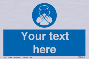 MP7600: Custom mandatory use a tissue