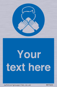 MP7600: Custom mandatory use a tissue