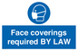 MP7764: Face coverings required BY LAW