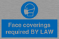MP7764: Face coverings required BY LAW