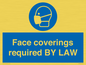 MP7764: Face coverings required BY LAW