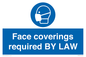 MP7764: Face coverings required BY LAW