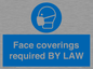 MP7764: Face coverings required BY LAW