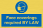 MP7764: Face coverings required BY LAW