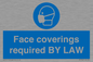 MP7764: Face coverings required BY LAW