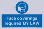 MP7764: Face coverings required BY LAW