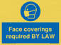 MP7764: Face coverings required BY LAW