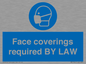 MP7764: Face coverings required BY LAW