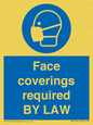 MP7764: Face coverings required BY LAW