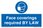 MP7764: Face coverings required BY LAW