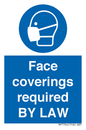 MP7764: Face coverings required BY LAW