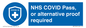 MP7765: NHS COVID Pass, or alternative proof required
