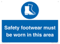 MP7842: Safety footwear must be worn in this area