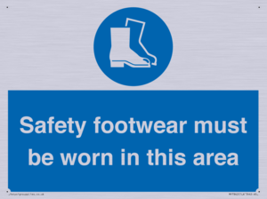 MP7842: Safety footwear must be worn in this area
