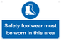 MP7842: Safety footwear must be worn in this area