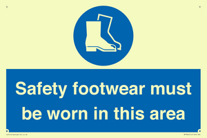 MP7842: Safety footwear must be worn in this area