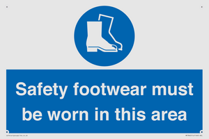 MP7842: Safety footwear must be worn in this area
