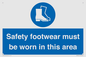 MP7842: Safety footwear must be worn in this area