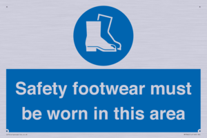 MP7842: Safety footwear must be worn in this area