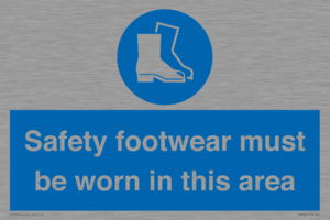 MP7842: Safety footwear must be worn in this area