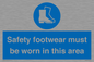 MP7842: Safety footwear must be worn in this area