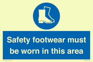 MP7842: Safety footwear must be worn in this area