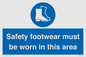 MP7842: Safety footwear must be worn in this area