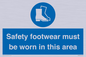 MP7842: Safety footwear must be worn in this area
