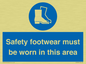 MP7842: Safety footwear must be worn in this area
