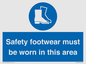 MP7842: Safety footwear must be worn in this area