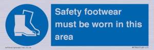 MP7842: Safety footwear must be worn in this area