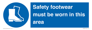 MP7842: Safety footwear must be worn in this area