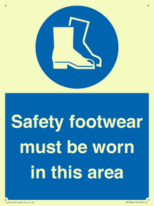 MP7842: Safety footwear must be worn in this area