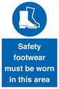 MP7842: Safety footwear must be worn in this area