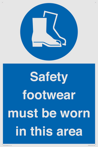 MP7842: Safety footwear must be worn in this area