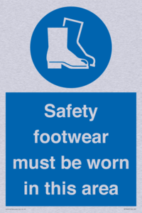 MP7842: Safety footwear must be worn in this area